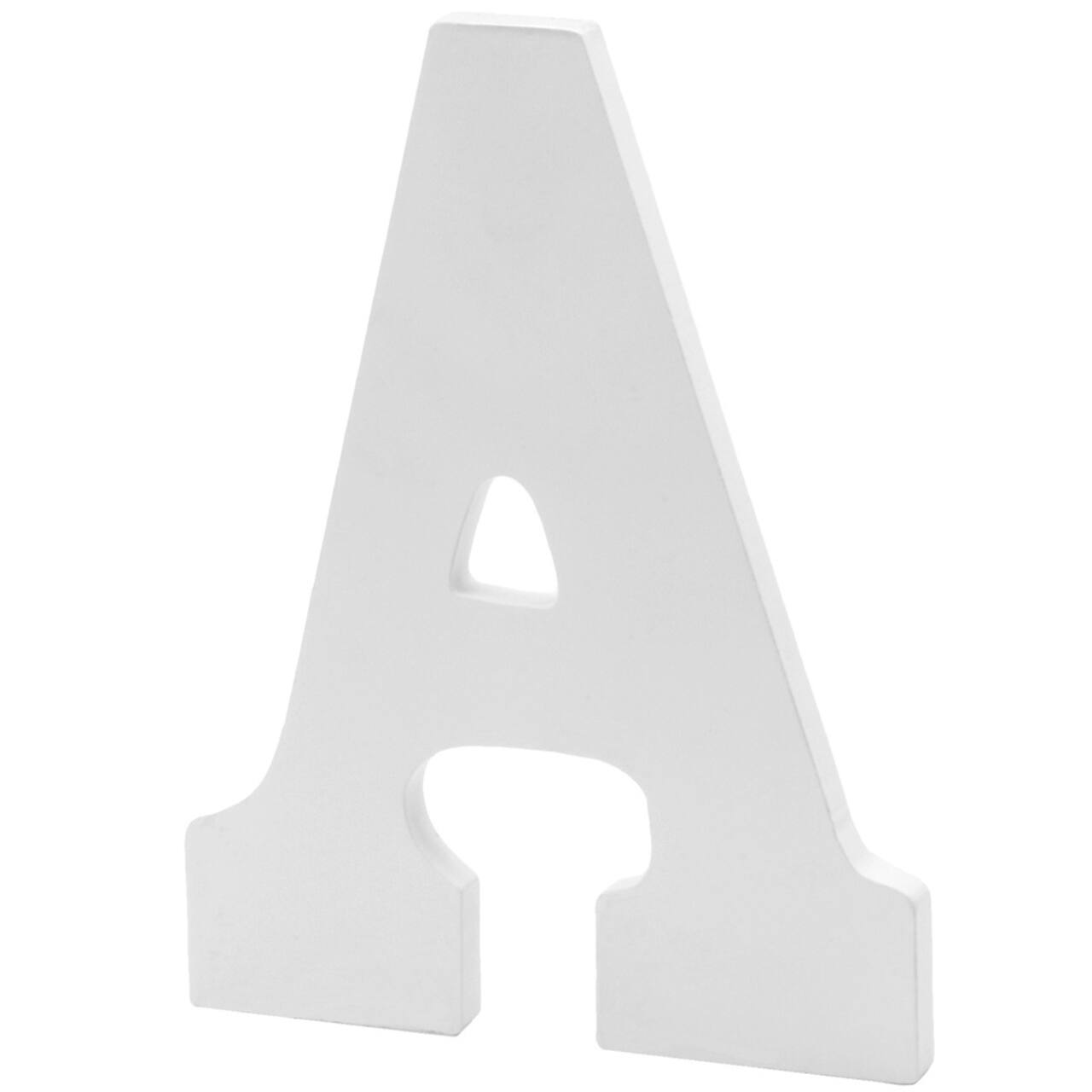 6 Pack: 9" White MDF Whimsy Letter by Make Market®